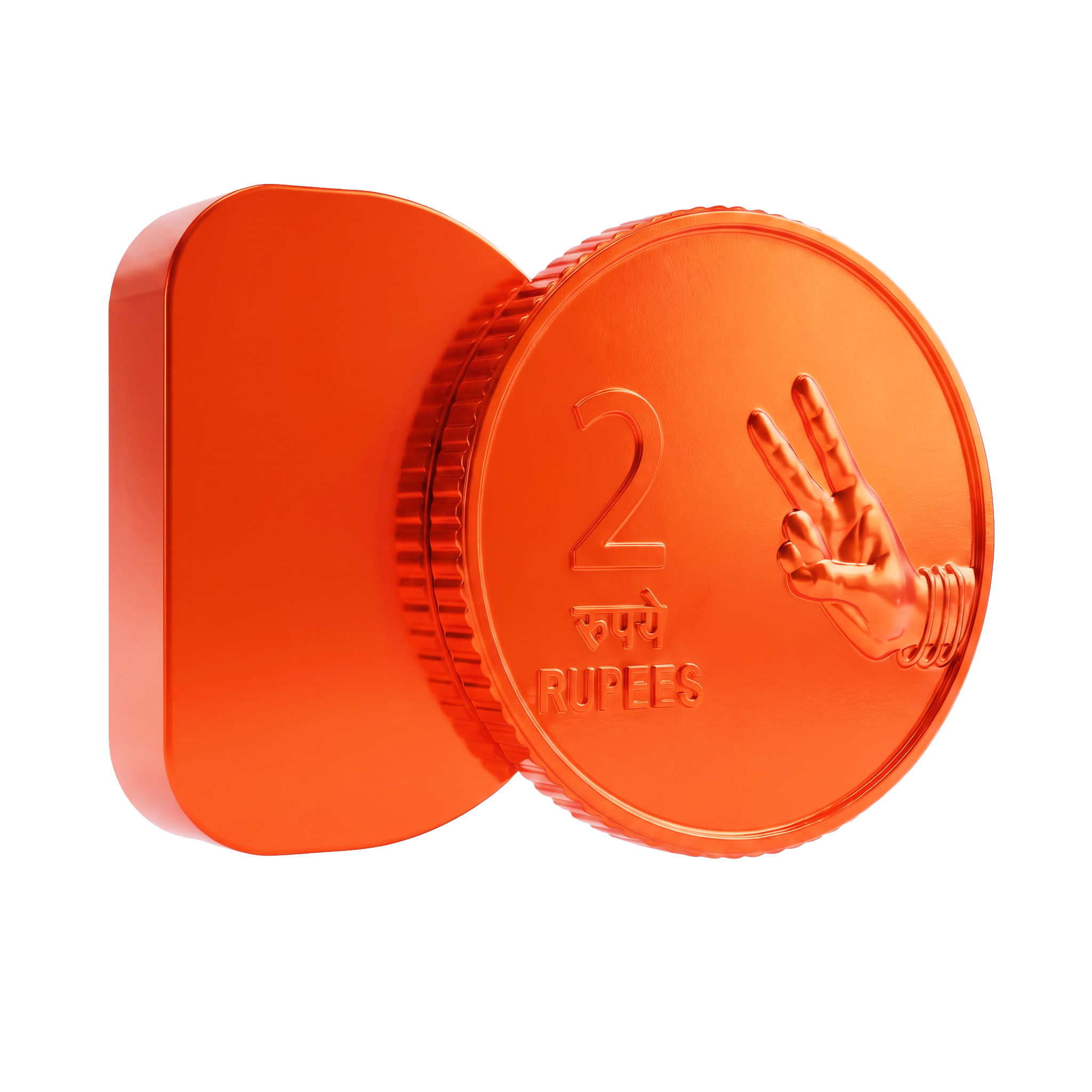 Doobido 2 rupees coin